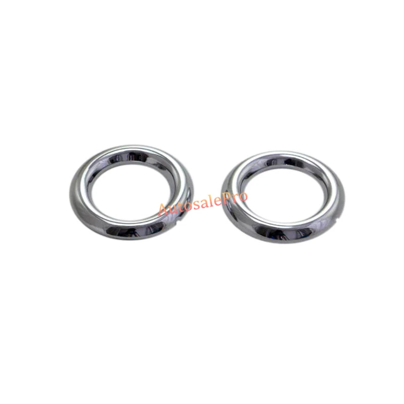 Хромированная передняя противотуманная светильник круглая кольцевая Крышка для