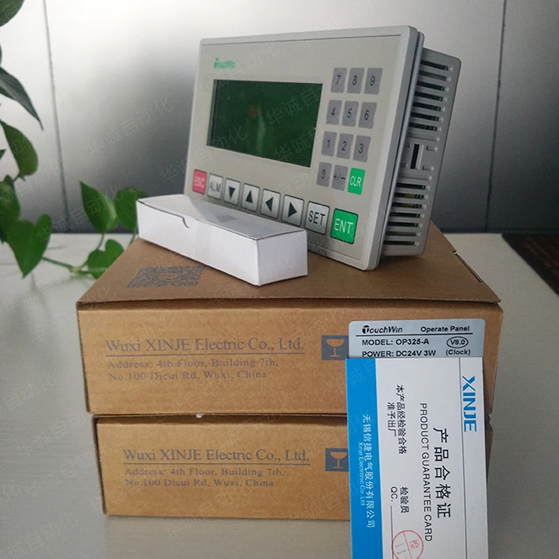 Xinjie текстовый дисплей OP330 OP330-S OP325-A-S OP320-A-S поддержка RS232/422 емкость экрана: 64KB |