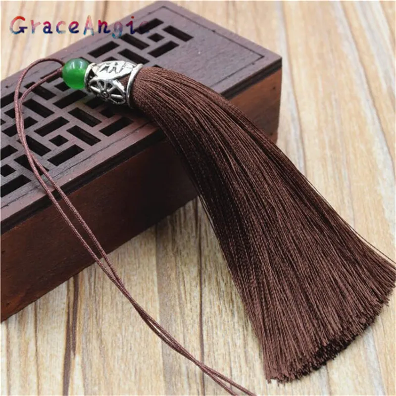 GraceAngie 10 ⑤ упак. металлические полые 9 см кисточки DIY ювелирные аксессуары