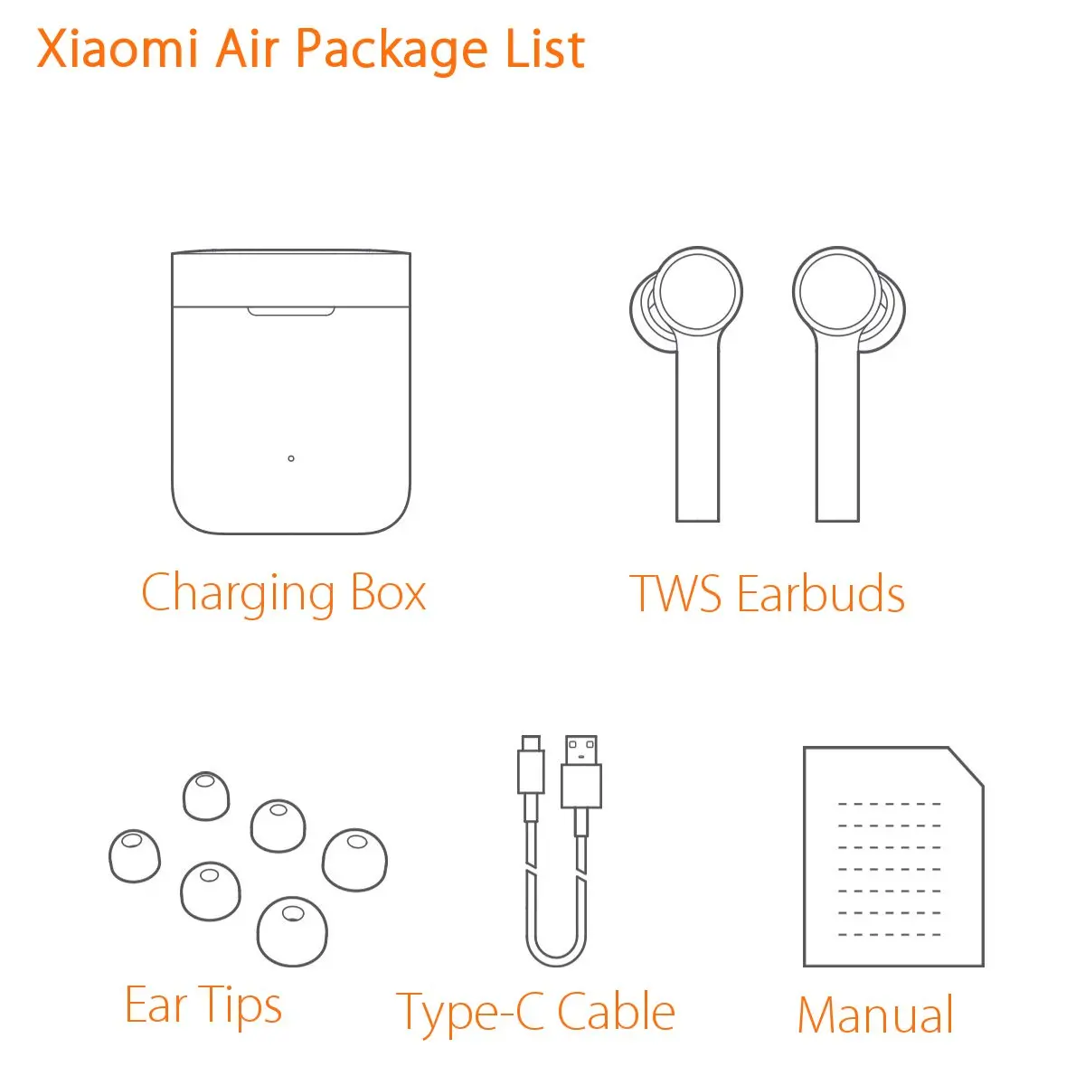 Оригинальные Xiao mi AirDots bluetooth наушники mi Red mi AirDots Air Беспроводная стереогарнитура с mi c Handsfree наушники