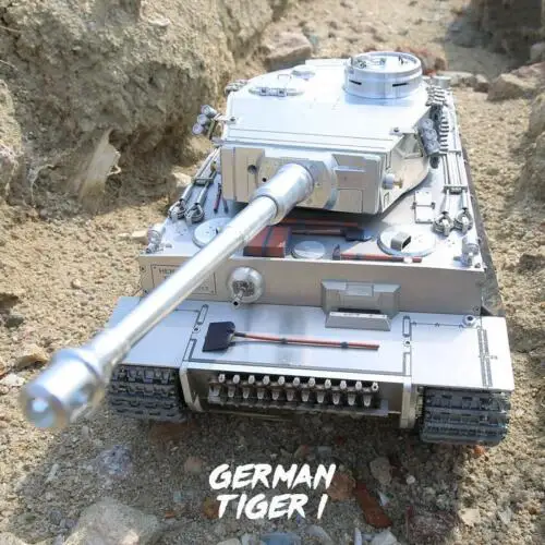 Henglong 1/16 весы улучшенный цельнометаллический немецкий Tiger I RTR RC Tank 3818 Pro модель |
