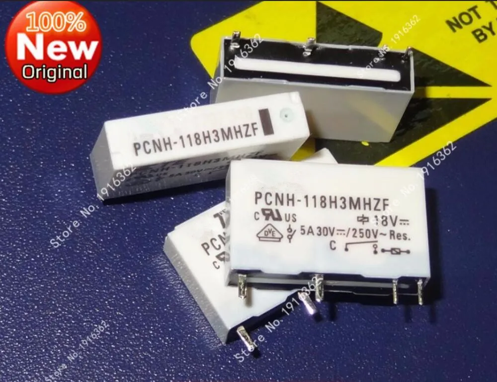 

10pcs/Lot Relay PCNH-118H3MHZF 18V 18VDC normally open 4 feet 5A PLC with PA1a 100%New original