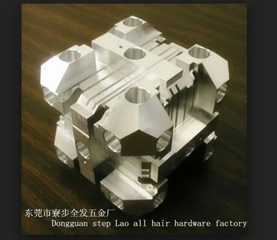 Чертеж OEM высокой точности алюминия 4 оси CNC подвергая механической обработке #