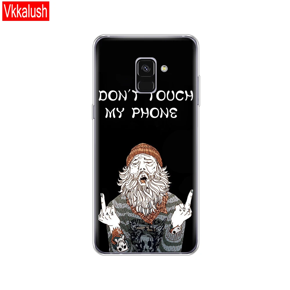 80097 Силиконовый чехол для samsung Galaxy A8 A530 A530F чехол мягкий Tpu чехол для телефона для samsung A8 Plus A730 A730F чехол прозрачная сумка - Цвет: 80097