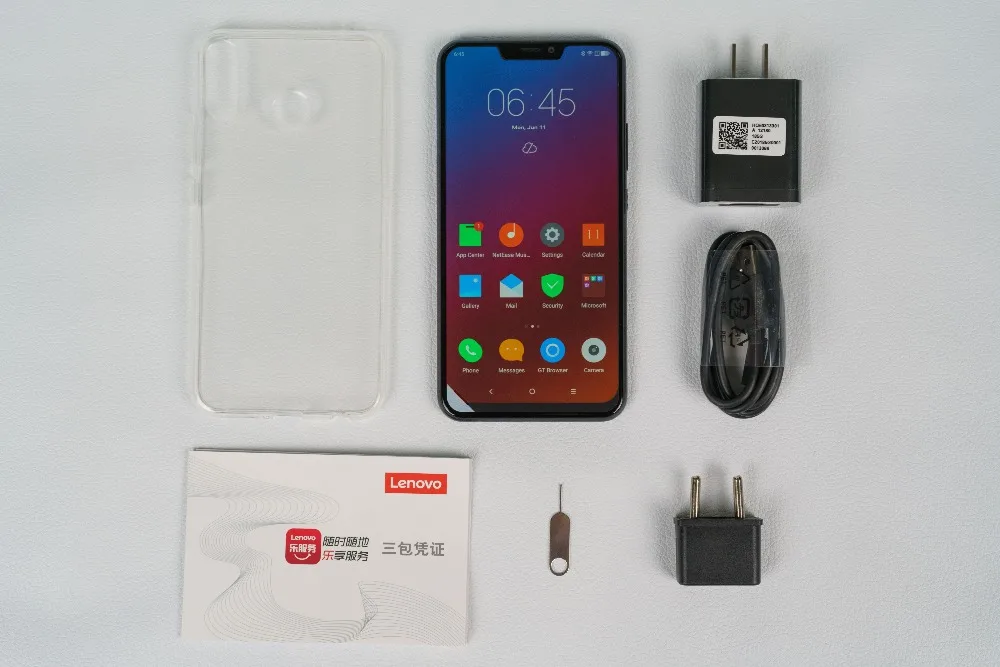 Мобильный телефон lenovo Z5 L78011 6 ГБ 128 ГБ ZUI 4,0 4G FDD LTE 6," FHD+ 2246x1080 Восьмиядерный процессор Snapdragon 636 2.5D экран AI двойная камера