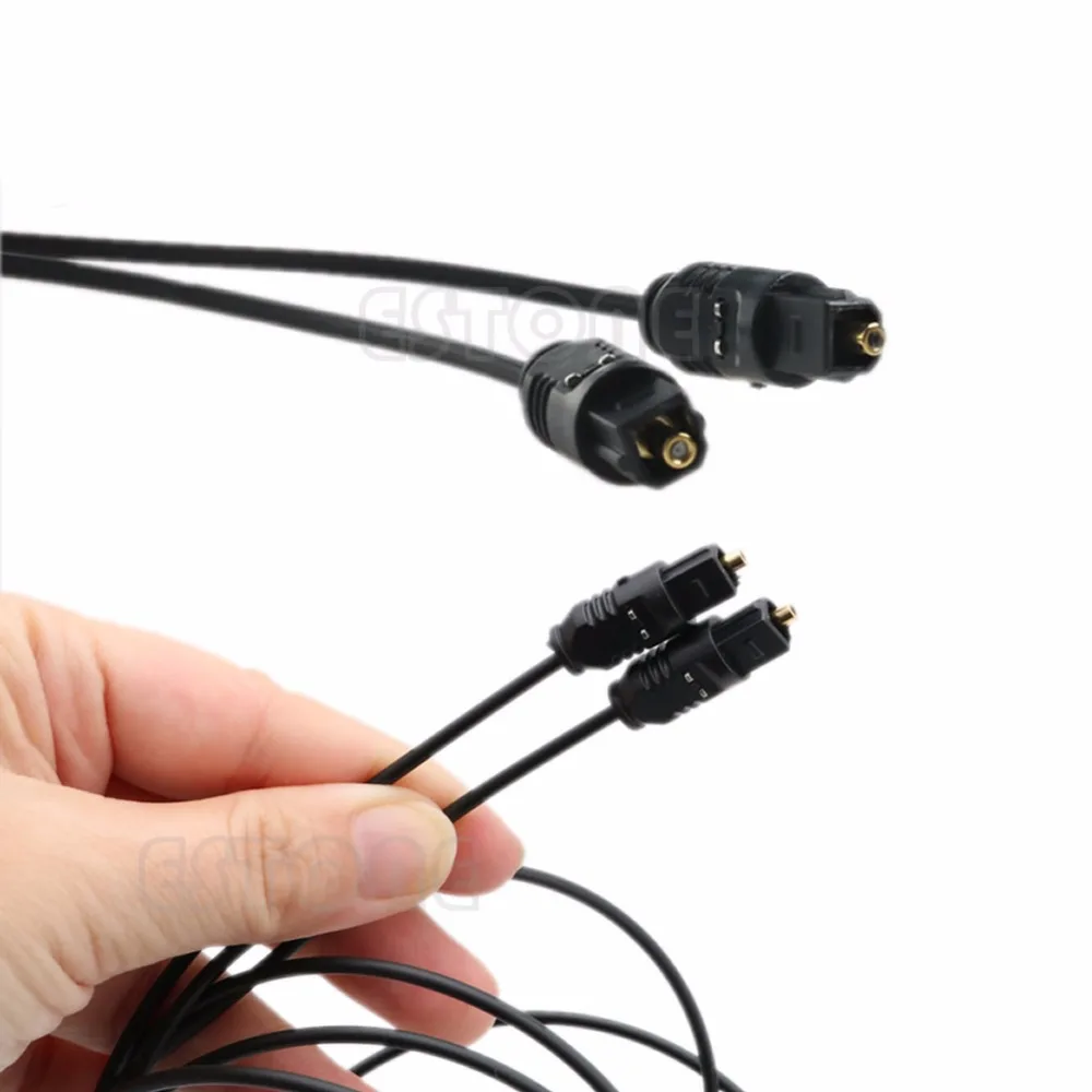 Newest6.5FT 2 м Digital Surround Sound волоконно оптический аудио выход кабель SPDIF привести|spdif