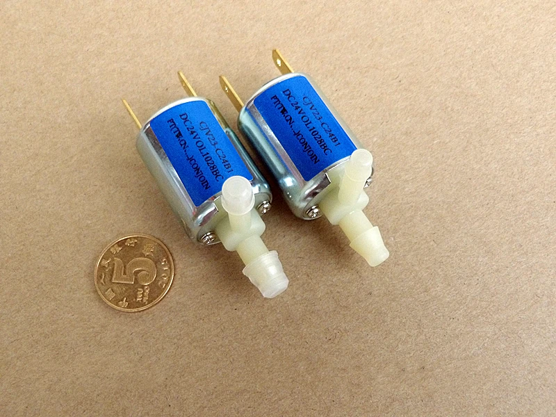 DC24V Соленоидный клапан мини микро электрический водяной газовый не