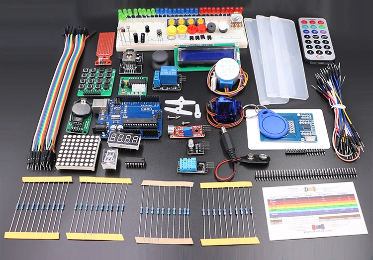 Новейший RFID стартовый набор для Arduino UNO R3 обновленная версия Обучающий набор с розничной коробкой