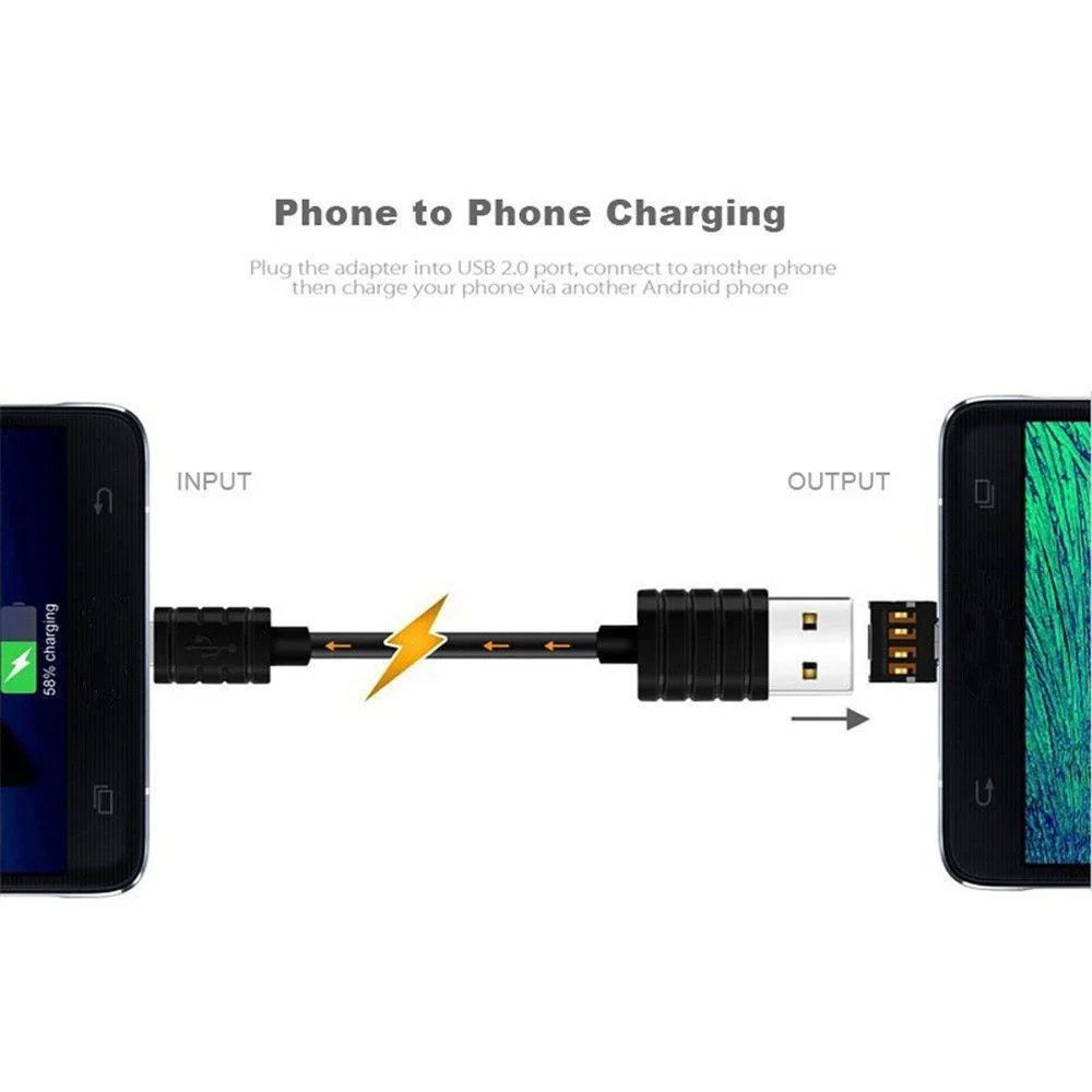 2 шт. Тип C к USB OTG разъем адаптера поддерживается для S8 Note8 Android телефон и тип c с