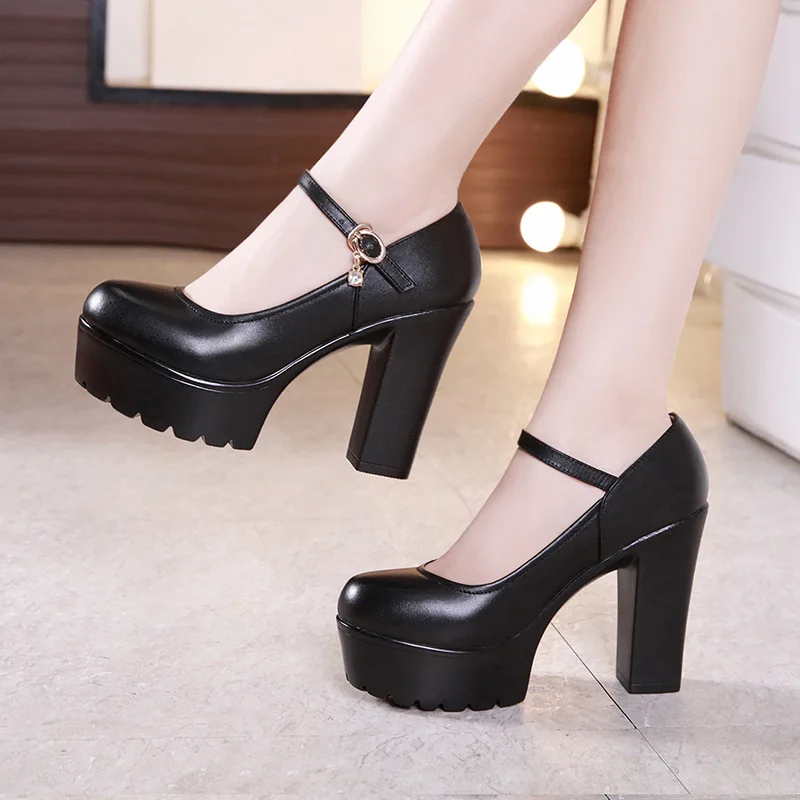 Женские туфли лодочки на квадратном каблуке SONDR zapatos de mujer verano tacones plataforma с