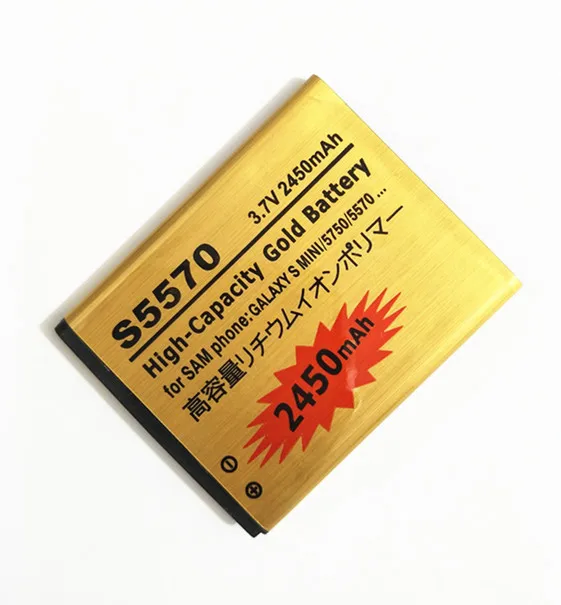 Аккумулятор AZK Gold S5570 2450 мАч EB494353VU bateria аккумулятор для Samsung S5330 S5232 C6712 S5750 GT i559