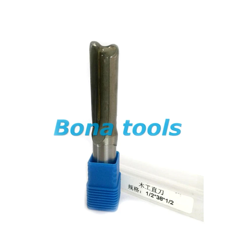 

SHK 1/2 "CED 1/2" CEL 38 мм TCT прямые фрезы для гладкой резки древесины, акриловые деревообрабатывающие фрезы для гравировки древесины