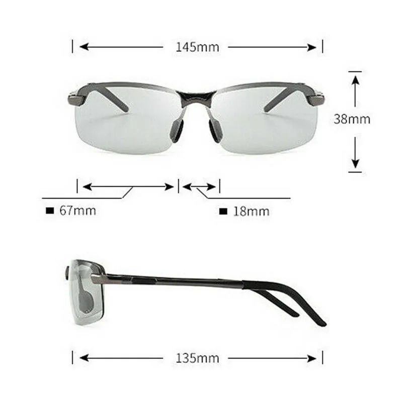 Мужские умные солнцезащитные очки для верховой езды поляризационные