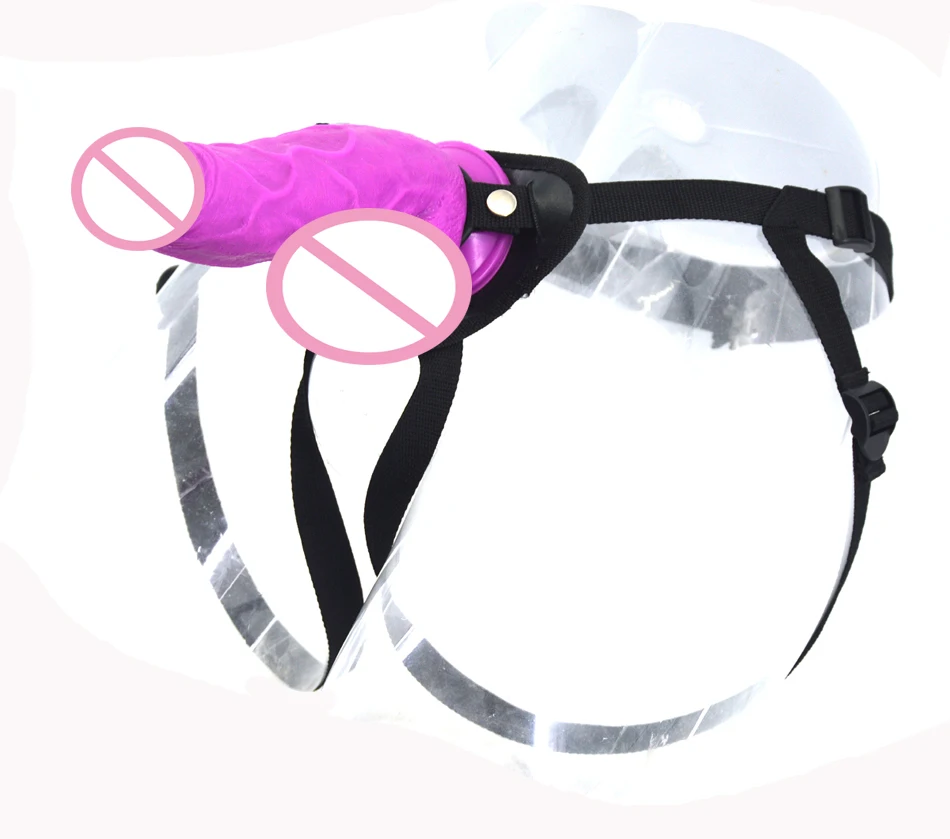 Фаллоимитатор на присоске FAAK черный фаллоимитатор с черным ремнем секс игрушка