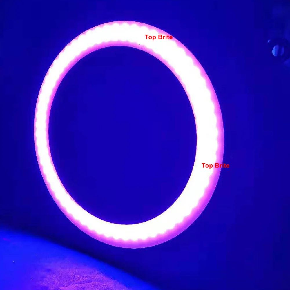 12 шт. дневсветильник свет для сцены 144 SMD 5050 RGB светодиодный галогенный пиксельный