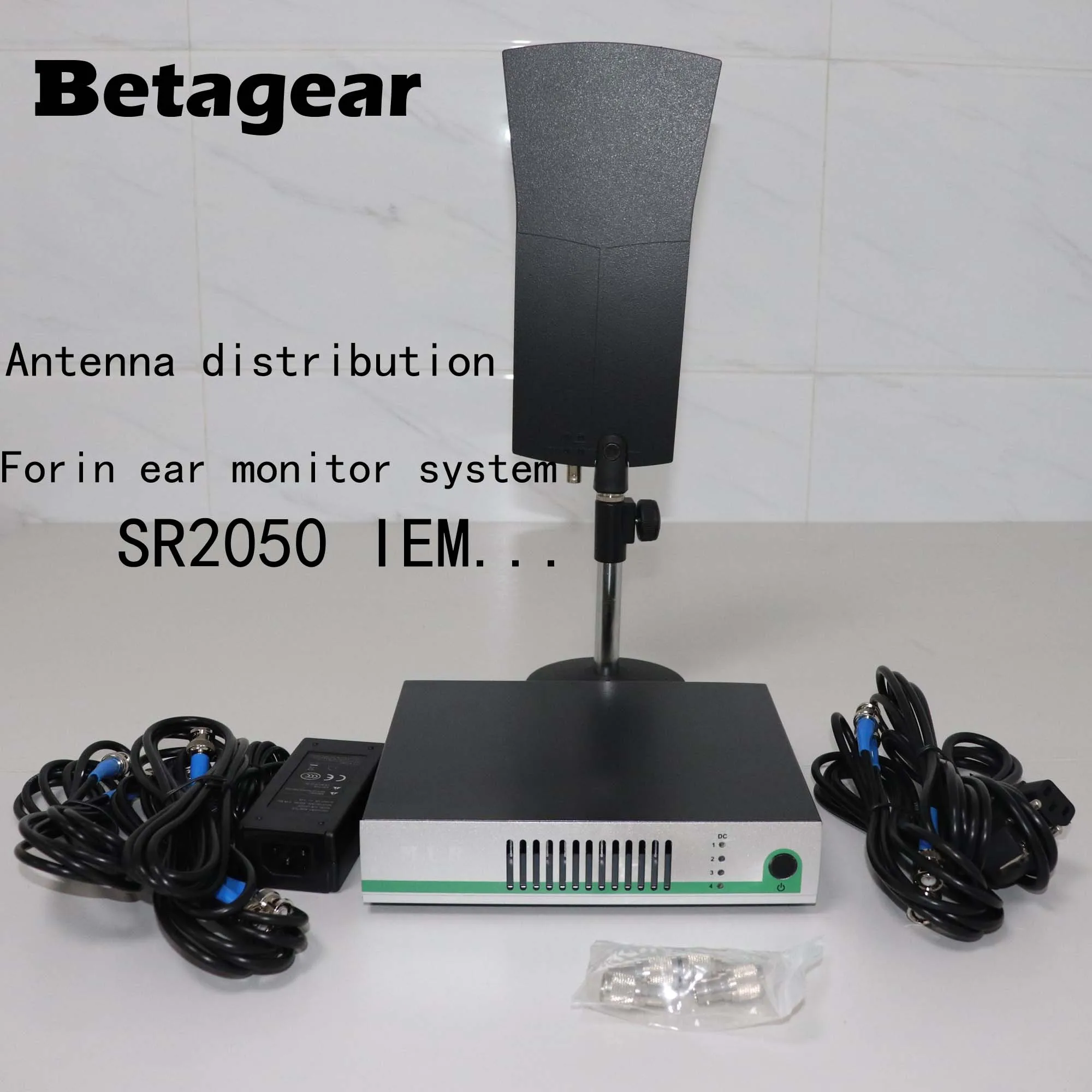 including antenna Betagear активная антенна Combiner AC4 активный передатчик combiner профессиональная антенна система распределения для ушного монитора sr2050 iem - Цвет: including antenna