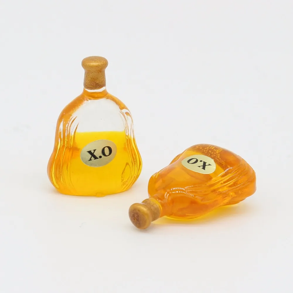 0,9" Кукольный домик Miniatur 1:12 X.O бутылки для вина домашний бар пейзаж Ландшафт Декор Аксессуары для кукол подарок для детей