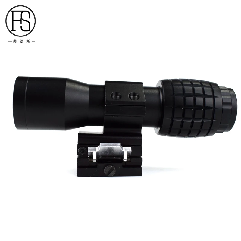 Tactical 4x Magnifier Fits For 20 mm Weaver Picatinny Rail Outdoor Hunting Shooting 4X Airsoft Sport Use |