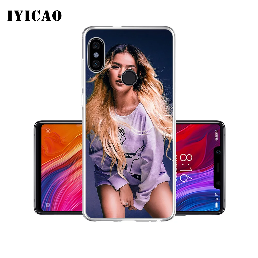 Мягкий силиконовый чехол для телефона IYICAO Latin singer Karol G Xiaomi Redmi 4A 5A 6A Note 7 6 5 Pro Plus 4X Prime