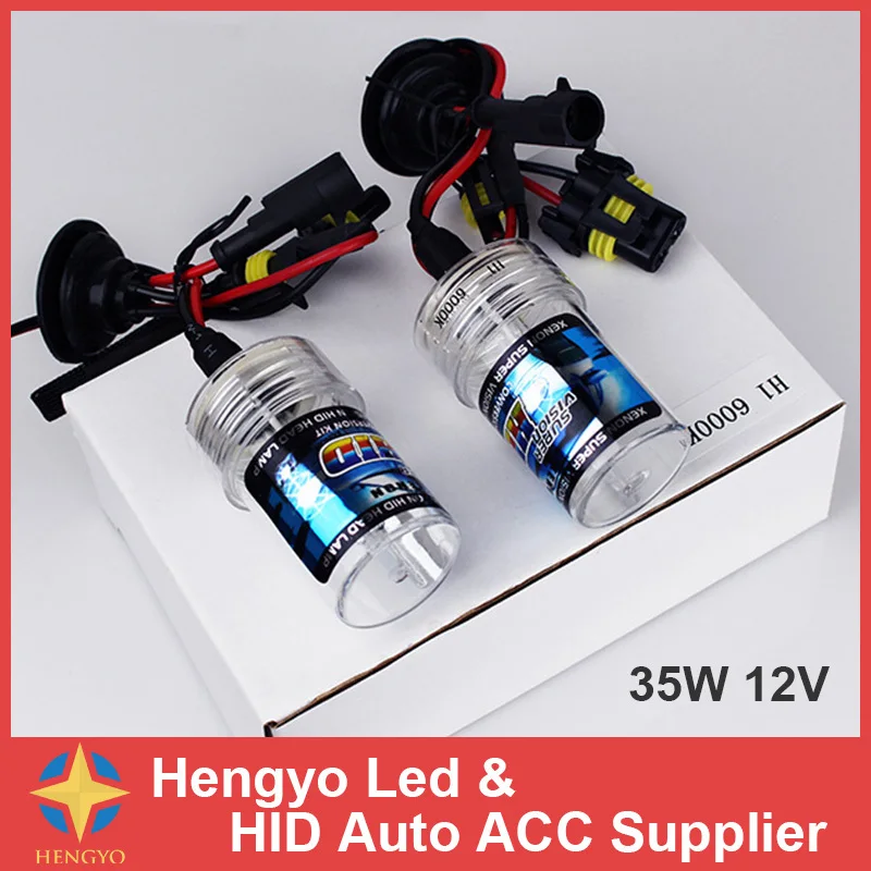 Из 2 предметов 55Вт HID ксеноновая лампа H1 H3 H4 1 H7 H8 H9 H11 9005 9004 одинарная дальнего света