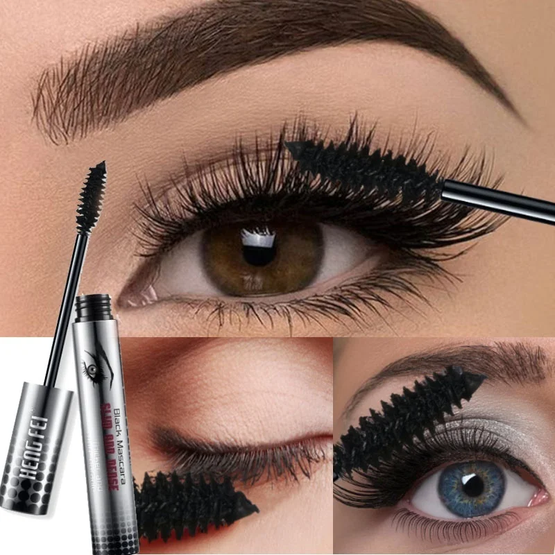 Тушь для ресниц 4D из шелкового волокна Водостойкая тушь |