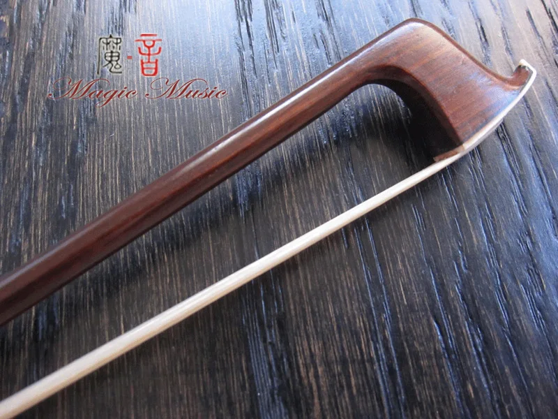 Бесплатная доставка! Бант для скрипки PERNAMBUCO с хрустальными лягушками размер 4/4