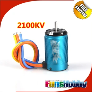 X802V2 2100KV Tenshock X802V2 1:8 6 Полюс RC Электрический микро бесщеточный двигатель постоянного тока для 1/8 RC багги Hongnor/Ofna LX2E осевой автомобилей - Цвет: X802V2 2100KV