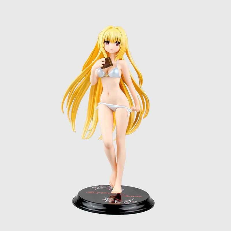 Аниме To love ru Золотая тьма ПВХ фигурка Коллекционная модель игрушки куклы 23 см |