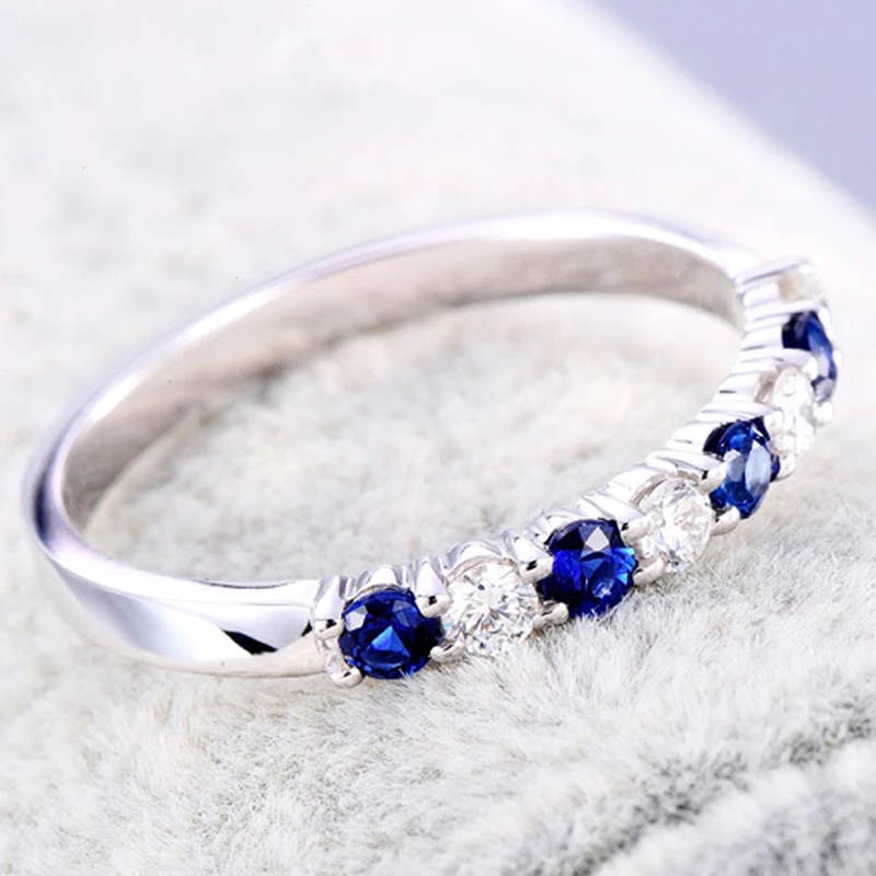 STARYEE кольцо с натуральным бриллиантом 14 k Soild Белое золото женские обручальные кольца юбилей Романтический предложение свадебный подарок