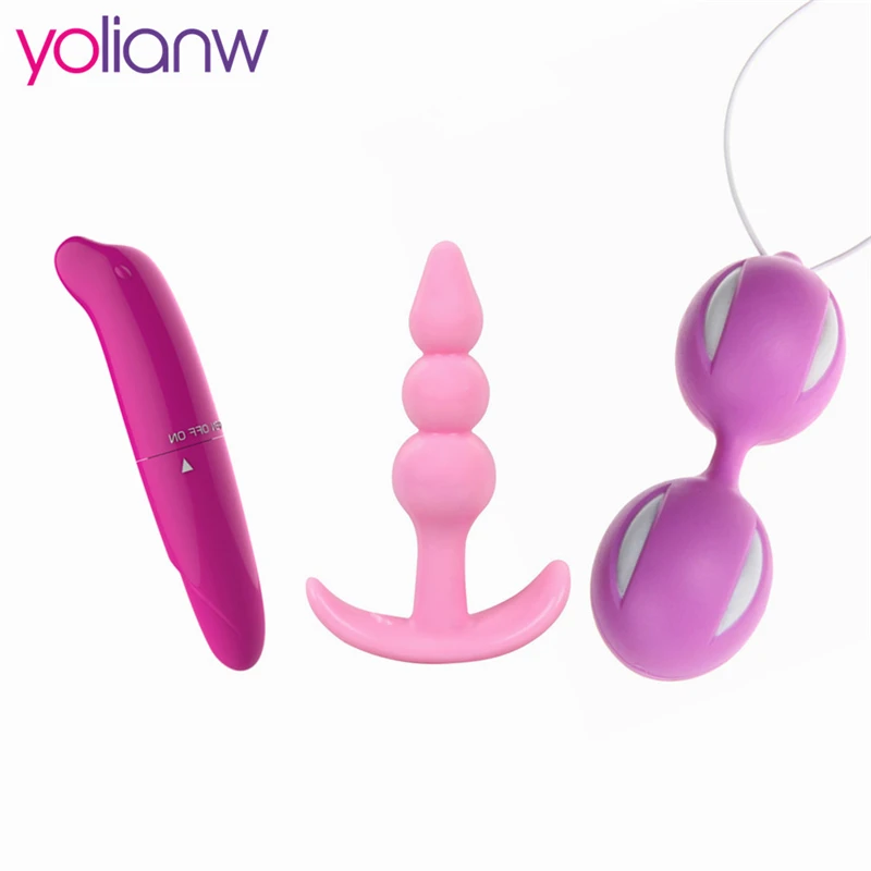 3 шт./компл. Женский Вибратор для начинающих маленькая пуля Стимуляция клитора