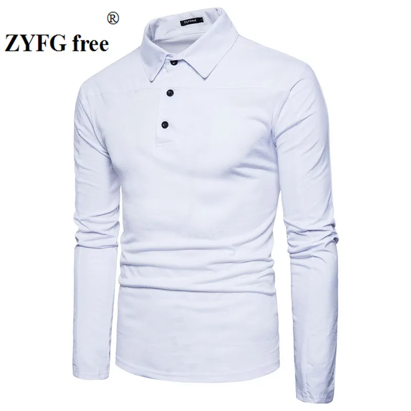 Новые стильные топы брендовые осенние мужские повседневные футболки с длинными