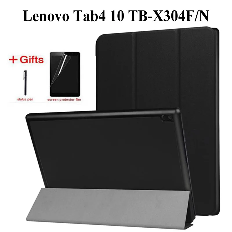 Ультратонкий флип чехол для Lenovo Tab4 tab 4 10 ТБ X304N TB X304F подставка lenovo планшета +