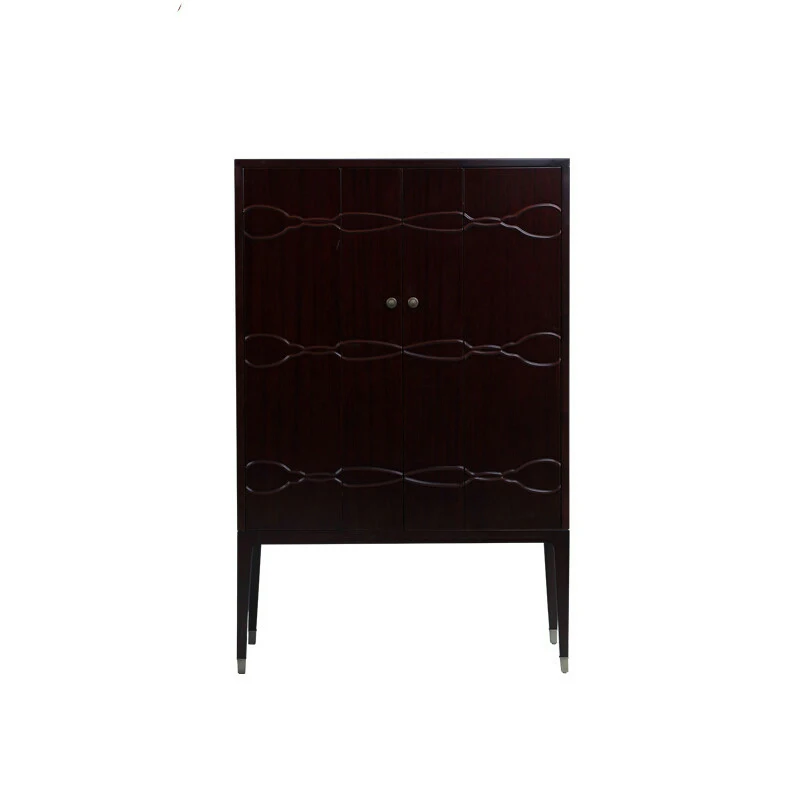 Американский стиль минимализма шкаф комод вертикальная полоса стол Шкаф | Мебель