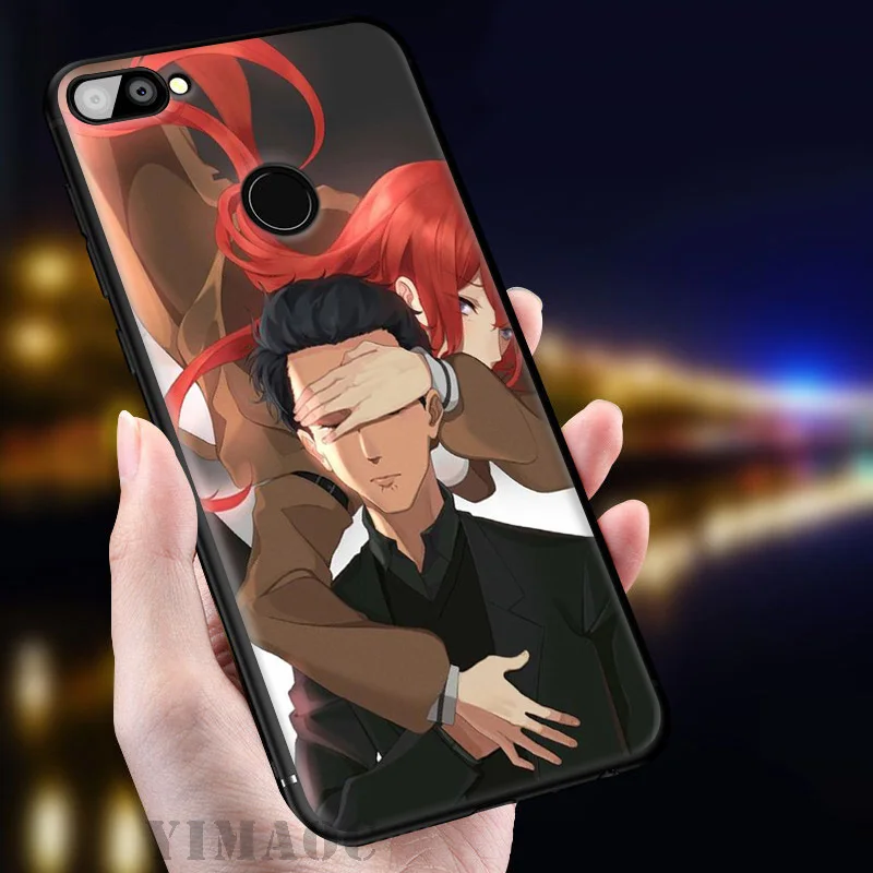 YIMAOC steins Gate аниме мягкий чехол для huawei Honor вид 20 10 8X8 8C 6A 7A 7X 7C Lite рro Y9 Y7 Y6 Prime 2018 2017 |