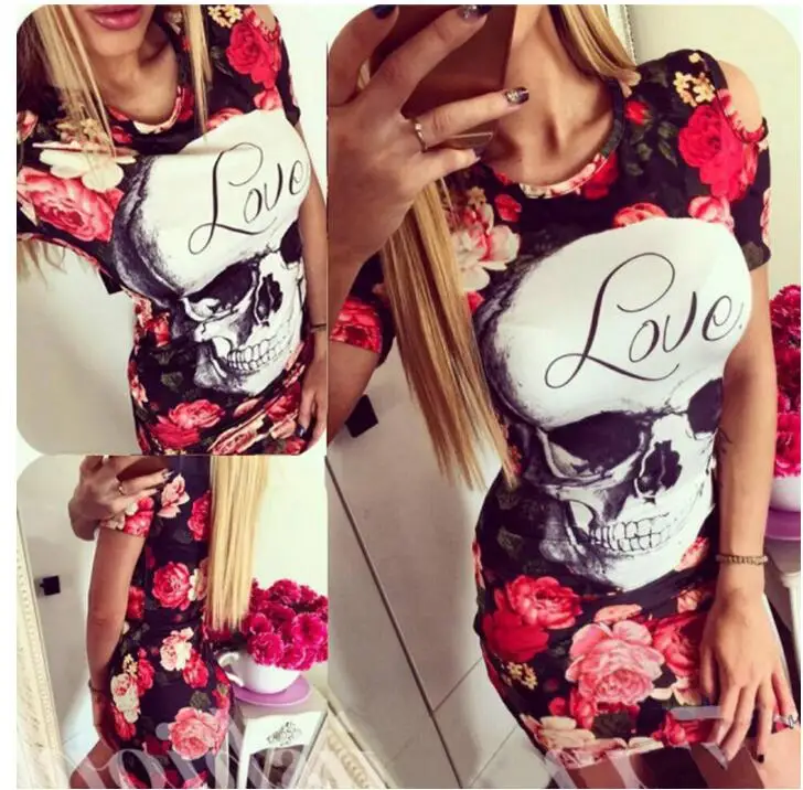 Vestidos 2017 New Style Summer Dress Sleeveless Floral Print Casual Women Above Knee Plus Size Clothing Dresses | Женская одежда