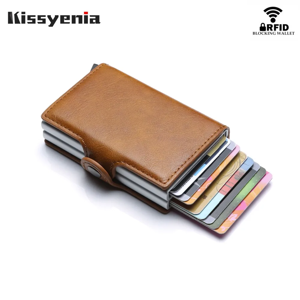 Kissyenia 2020 новый высококачественный держатель для кредитных карт 2 алюминиевых