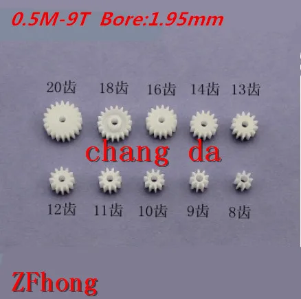 50 шт. 9 зубьев 0 5 м8т 1 95 м|spur gear|plastic spur gearspur gears plastic |