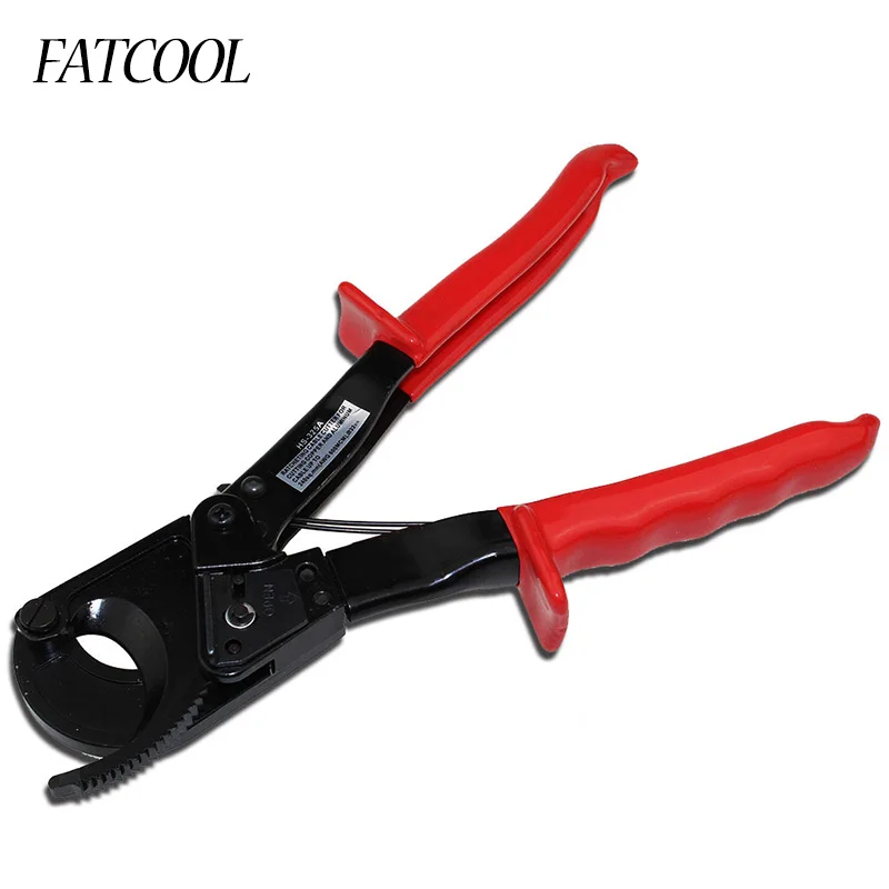 

HS-325A 240mm2 Max Ratcheting ratchet cable cutter Germany design Wire Cutter Plier, Hand Tool, not for cutting steel wire