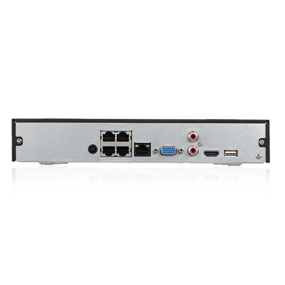 Dahua 4 шт. IPC HDW4233C A Встроенный микрофон 2MP ip камера и NVR2104HS P 4KS2 4CH с портами POE