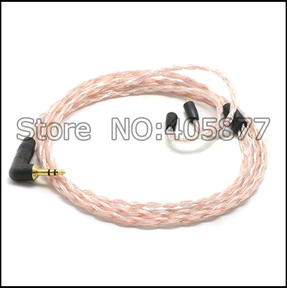 

High quality copper and silver mixed braid headphone upgrade cable for se215 se325 se425 se535 se846 ue900s