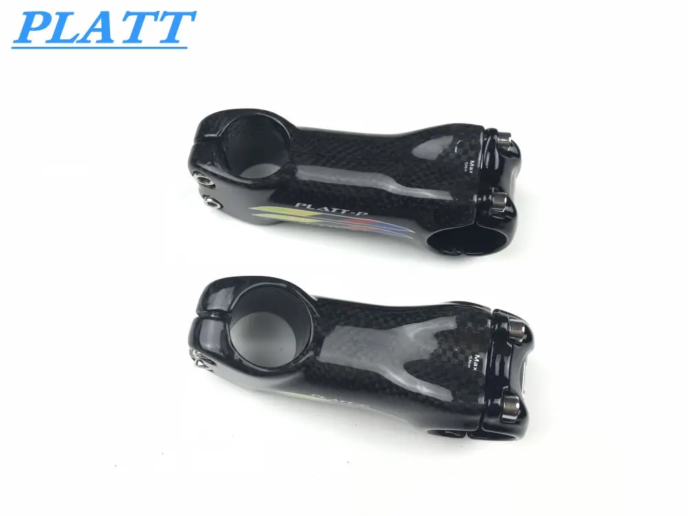 PLATT-wss Carbone Stem Road Bike MTB Bicycle Parts 31.8 * 70/80/90/100/110/120 /130mm Angle 6/17 3 K Brillia |