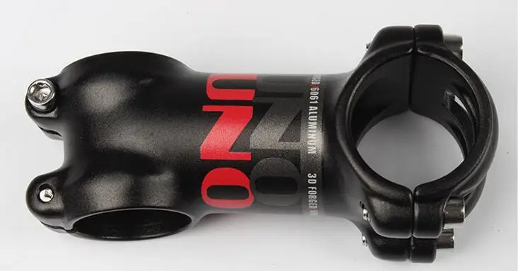 matt 7-70mm 60/70/80/90/100/110/120/130 мм 31,8x28,6 мм горный велосипед 17/7 степени блеска/матовый велосипедный вынос руля UNO MTB дорожный велосипед - Цвет: matt 7-70mm