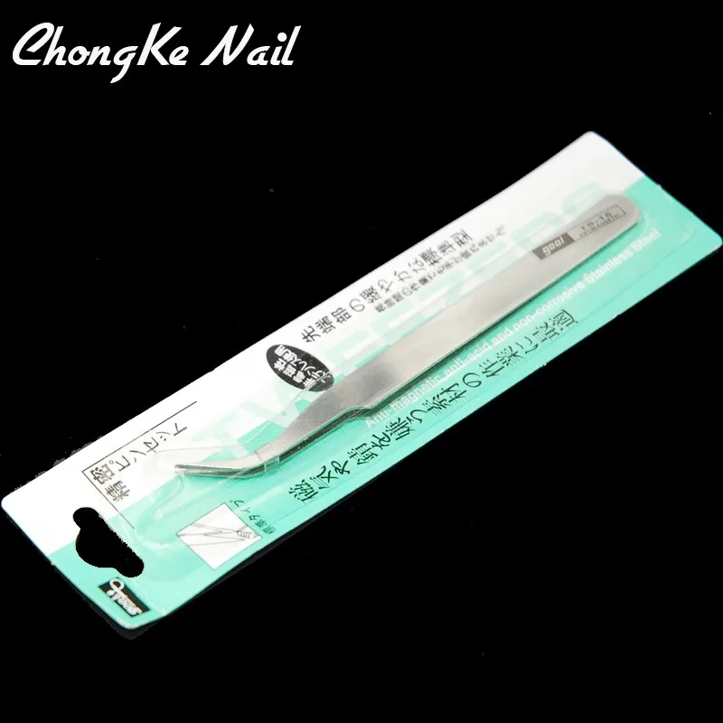 2 шт. акриловый Немагнитный инструмент для сбора ногтей Стразы драгоценные камни щипцы щипчики из Нержавеющей Стали Изогнутый Прямой пинцет Инструмент