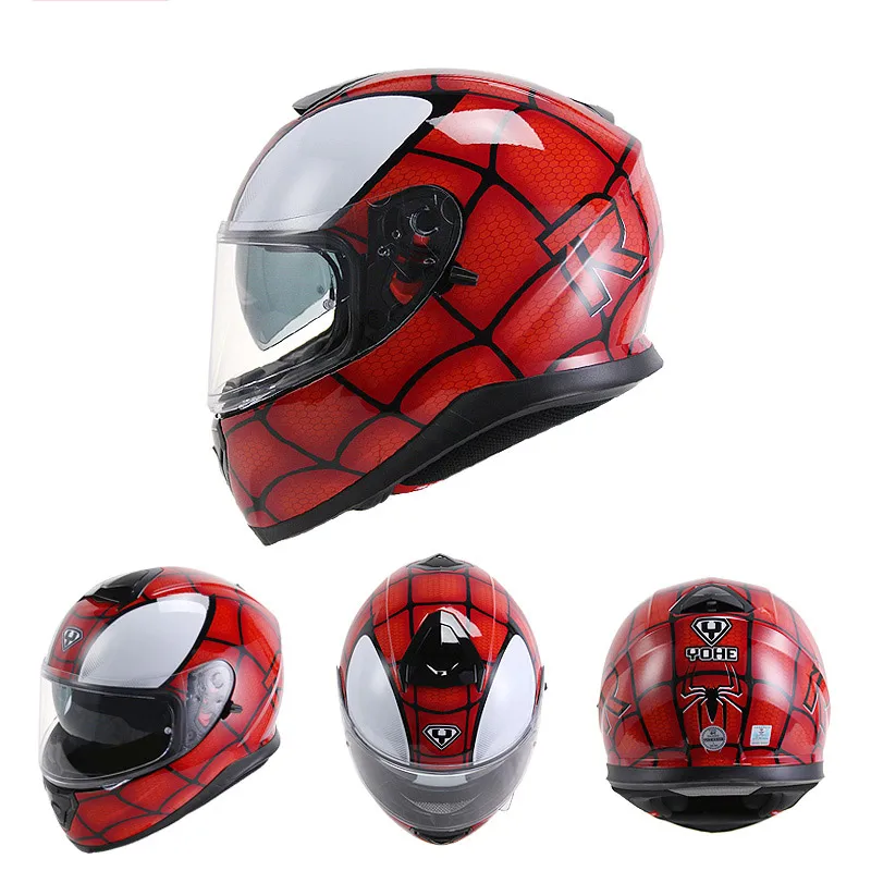 VCOROS full face motorcycle helmet individuality YOHE 976 double sun shield lens motorbike fashion couple moto helmets | Автомобили и