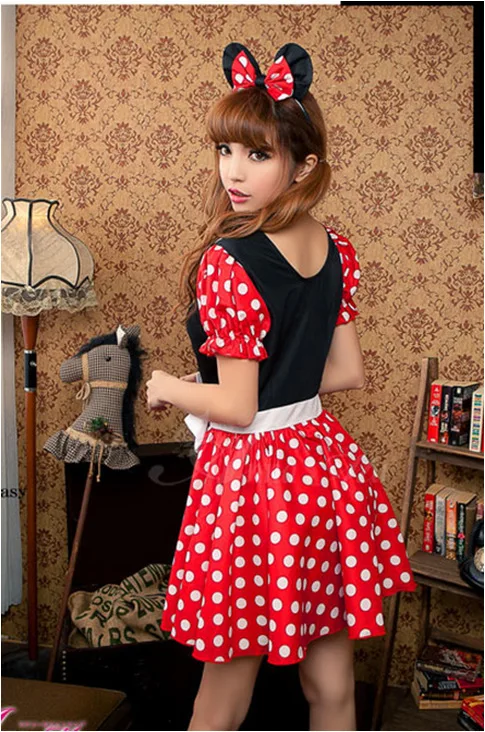 Кролик уши COS Микки униформа искушение милое нижнее белье костюм аниме Униформа