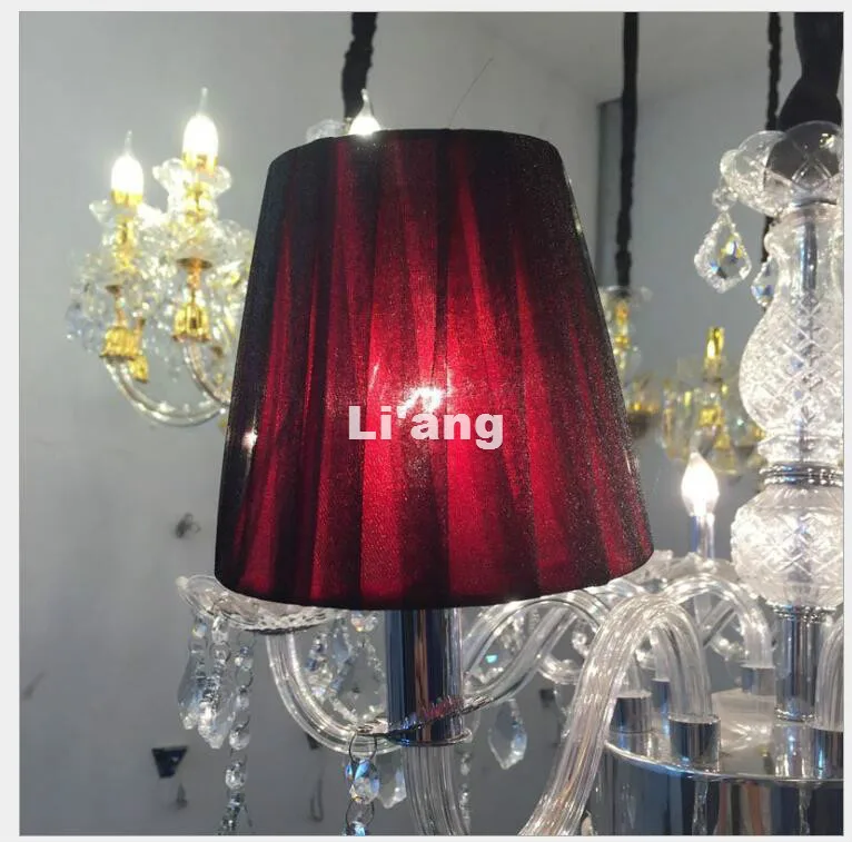 6 шт./лот подвесной абажур с рисунком из ткани художественные подвесные