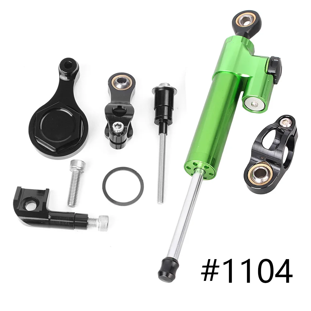 

For Yamaha YZF R6 R1 CNC Steering Damper Stabilizer w/ Bracket Set Saftety Control 2006-2015 Anodized Aluminum Motorcycle Parts