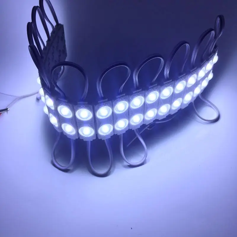 1000 шт. 2835 SMD 2 светодиодный мини модуль IP65 Водонепроницаемый инъекций объектив для Светодиодный Знак Рекламы Подсветка DC12V супер яркий