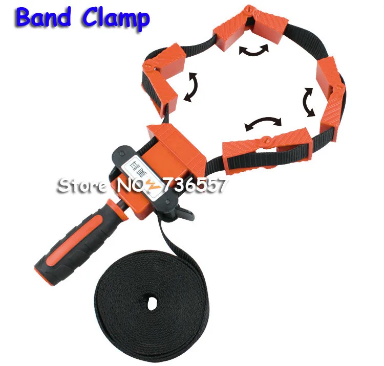 

clamps for woodworking Multifunction belt Quick Adjustable Band Clamp Polygonal clip 90 Degrees Right Angle Corner Photo Frame