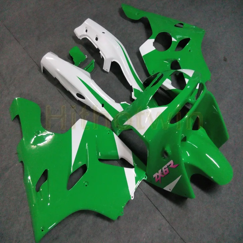Мотоциклетный хомут на заказ для ZX6R 1994 1995 1996 1997 ZX 6R Обтекатели мотоциклов + винты
